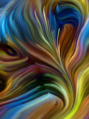 Renkli girdap serisi. Yaşam, yaratıcılık ve sanat konularındaki spektral liflerin yaratıcı bir düzenleme. Hayal gücü, uzay, bilim kurgu ve yaratıcılık konuları için.