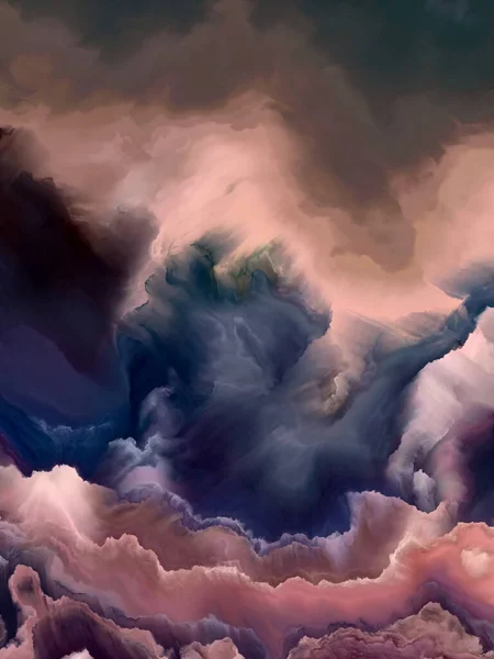 Bergen Van Nooit Onmogelijke Planet Serie Abstracte Achtergrond Gemaakt Van — Stockfoto