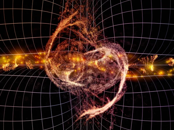 Gerçeklik Serisinin Numaraları Eðitim Bilim Modern Teknoloji Konularýndaki Rakamlar Spiral — Stok fotoğraf