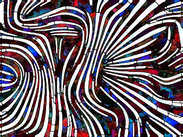 Разноцветный Свет Серия Unity Stained Glass Творческое Оформление Образца Цветовых — стоковое фото