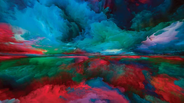 Dreams Sky Escape Reality Fond Composé Couleurs Textures Crépusculaires Surréalistes — Photo