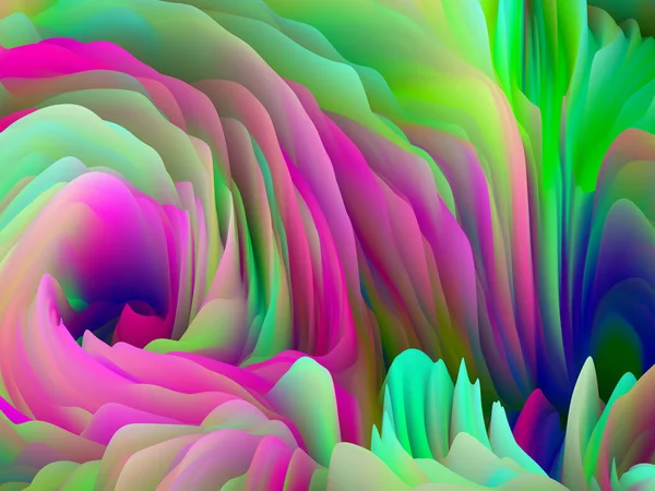 Tela Sines Serie Dimensional Wave Diseño Fondo Textura Color Giratorio — Foto de Stock