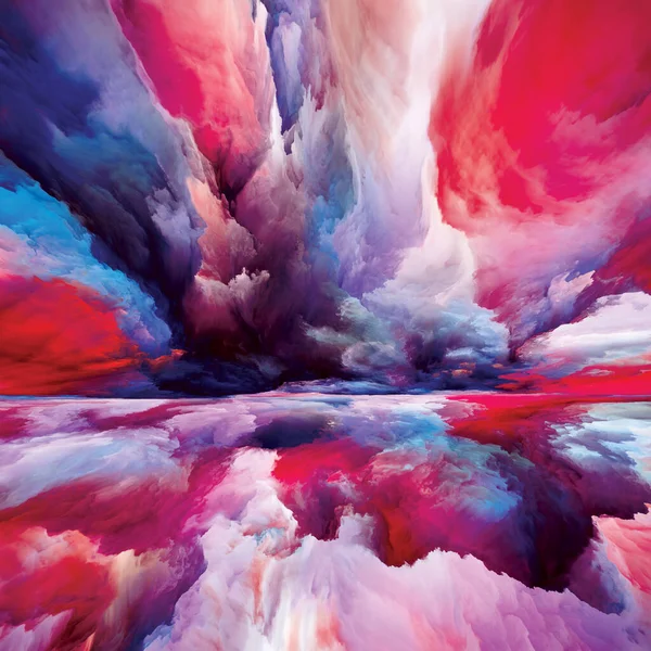 Çoklu Renkli Peyzaj. 