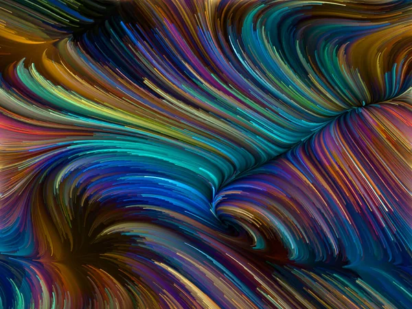 Seria Color Swirl Kreatywny Rozmieszczenie Barwny Ruch Spektralny Włókno Dla — Zdjęcie stockowe