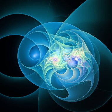 Frekans Hareketi serisi. eğitim, araştırma ve modern bilim konularında dalga titreşimleri ve dinamik yayılma örüntüsü.