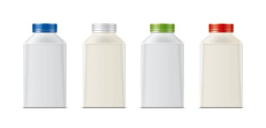 Şişe süt, süt ürünleri ve diğer içecekler için. Küçük boyutlu sürümü.