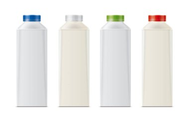 Şişe süt, süt ürünleri ve diğer içecekler.