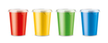 Bardak süt ve diğer gıdalar için