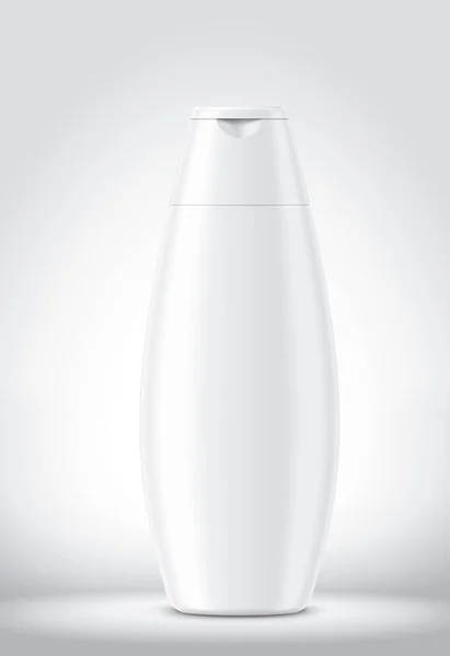 Plastikflaschen Attrappe Zum Hintergrund — Stockfoto