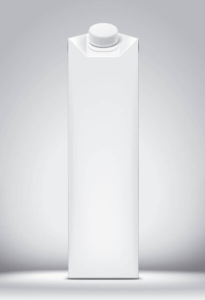 Mockup for carton packaging drinks. 