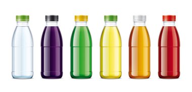 Şişe su, Lemonaide, meyve suları ve diğer içecekler.