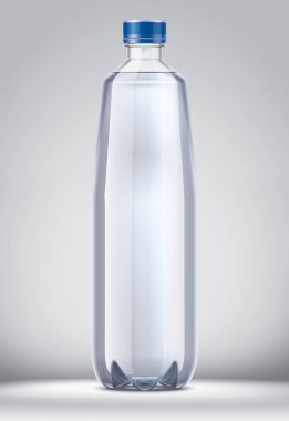 Şişe su için. Detaylı çizim.