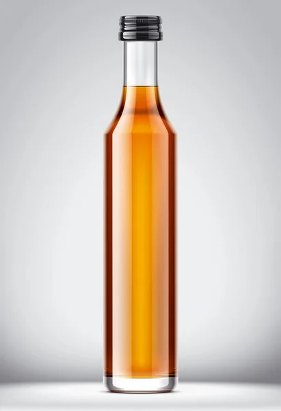 Flaschenattrappe Auf Hintergrund lizenzfreie Stockfotos