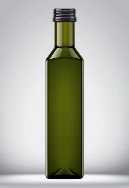 Макет Бутылки Заднем Плане — стоковое фото