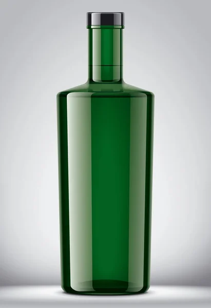 Flaschenattrappe Auf Hintergrund — Stockfoto