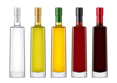 Projeleriniz için cam şişe maket