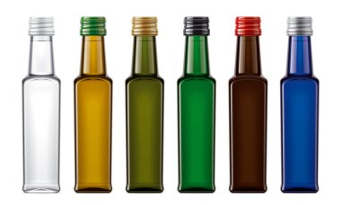 Cam şişeler örnekler. Detaylı çizim.