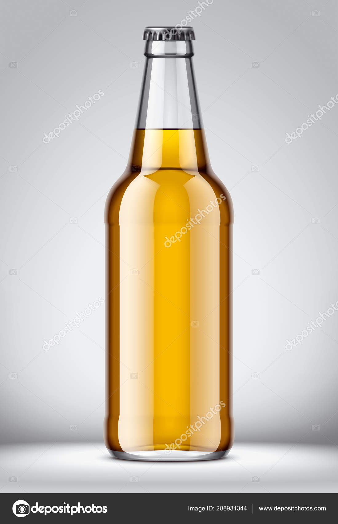 Download Glass Beer Bottle Mockup Stock Photo Image By C Eugeniy 288931344