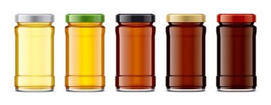 Ballı Cam Kavanoz Seti. 