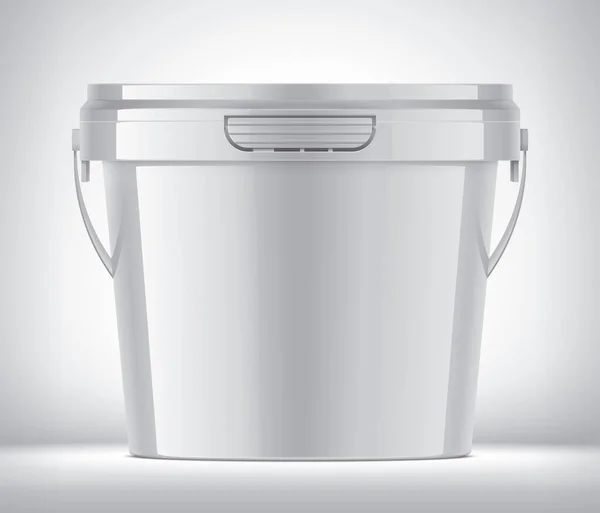 Plastic Bucket Background — Stock Photo, Image