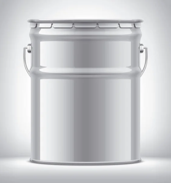 Metal Bucket Background — Stock Photo, Image