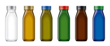 Renkli plastik şişeler.. 