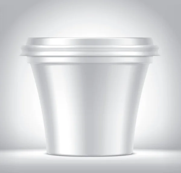 Пластиковый Кубок Заднем Плане Поверхностная Версия — стоковое фото