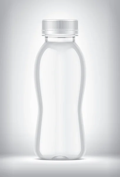 Plastikflasche Auf Hintergrund — Stockfoto