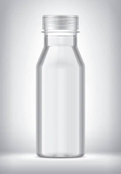 Пластикова Пляшка Фоні — стокове фото