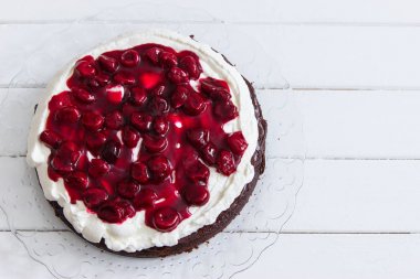 Kara orman pastası hazırlama.