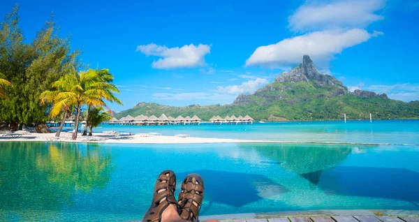 Dovolená Bora Bora Tahiti — Stock fotografie