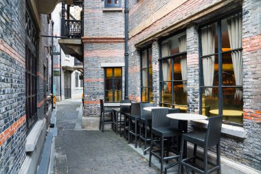 Shanghai Street, tarihsel görünüm olarak da adlandırılır Shikumen, Çin