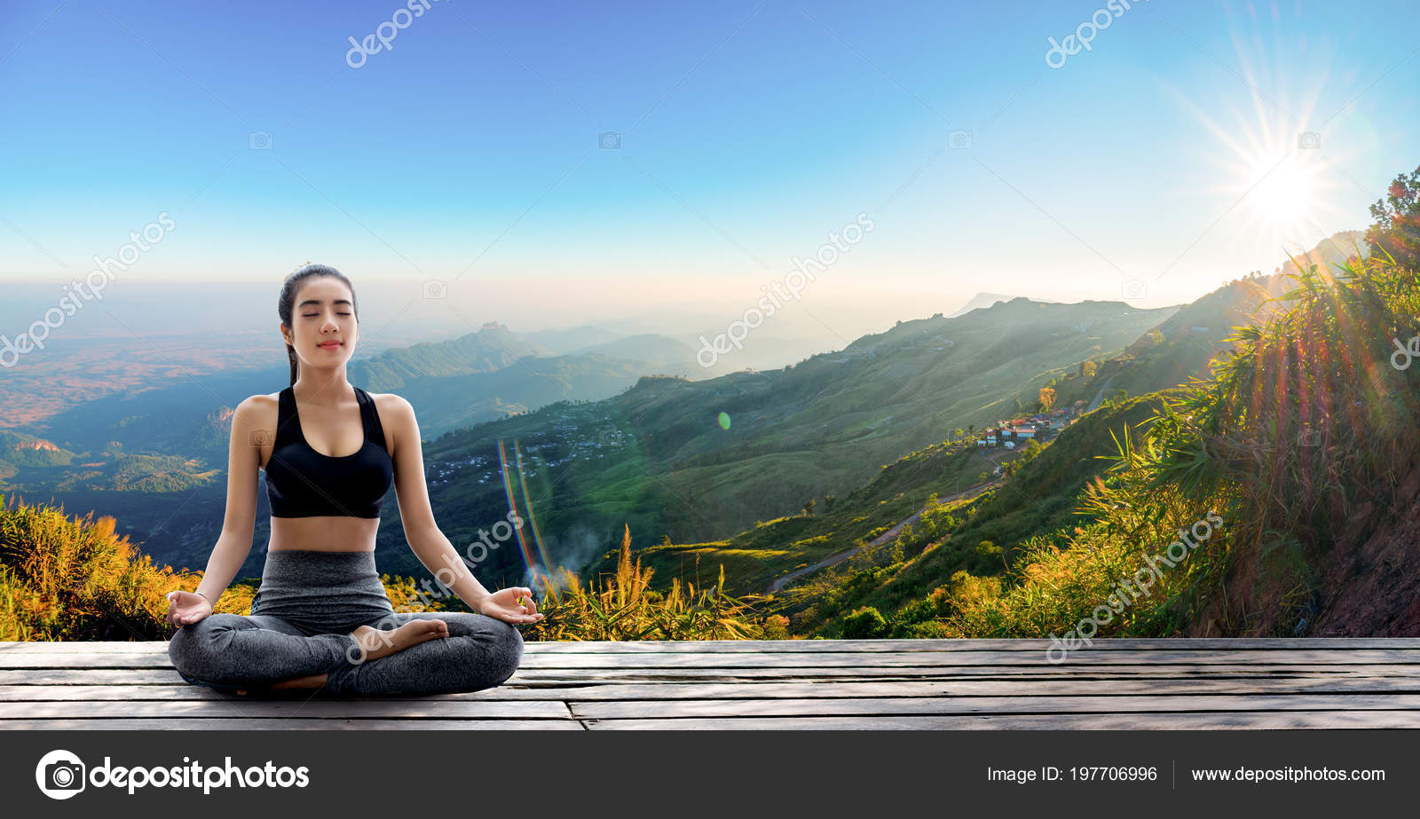 Young Woman Practicing Yoga Nature Female Happiness Landscape Background Stock Photo Image By C Pakornmay Gmail Com Young Woman Practicing Yoga Nature Female Happiness Landscape Background Stock Photo Image By C Pakornmay Gmail Com