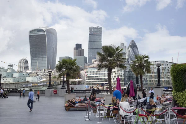 Cidade de Londres riviera — Fotografia de Stock