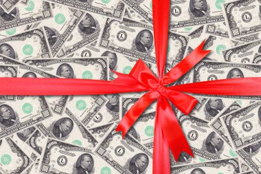 Soyut Dikişsiz desen arka plan. Bin Dol arka plan