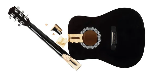 Gitar tamir ve servis - kırık gitar izole