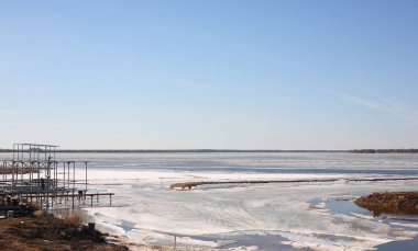 Kış tekneleri Park-Inşaat Berth