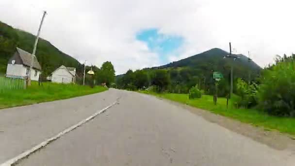 Passeio Carro Timelapse — Vídeo de Stock