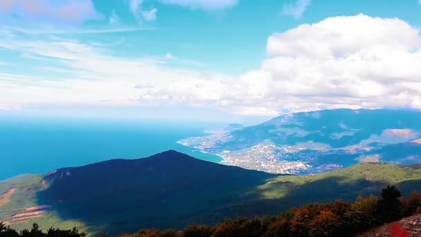 Mar Nuvens Período Tempo — Vídeo de Stock