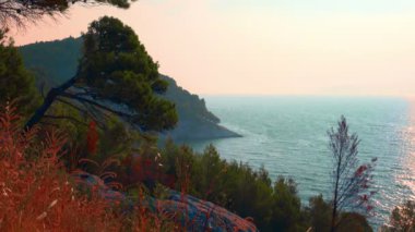 Adriyatik kıyısında gün batımı