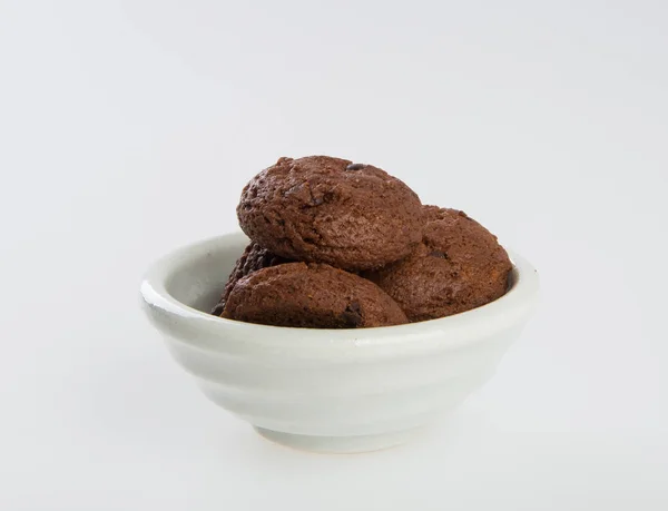 Cookies Chocolate Chips Cookies Background — Stock Photo, Image
