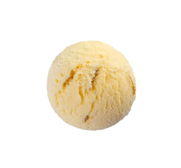 Scoop of lemon ice cream Stock Photo by ©belchonock 150300484