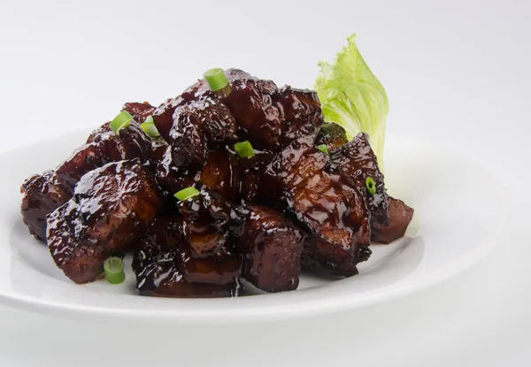 Domuz Eti Çin Mutfağında Asya Gıda — Stok fotoğraf