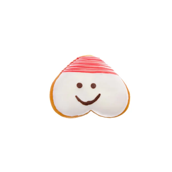 Donut Oder Lustiger Donut Auf Einem Hintergrund — Stockfoto