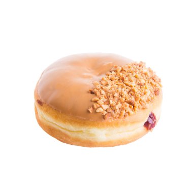 çörek veya beyaz arka plan üzerinde izole çörek