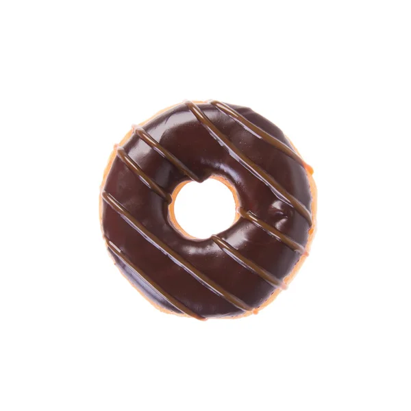 Donut Donut Geïsoleerd Witte Achtergrond — Stockfoto