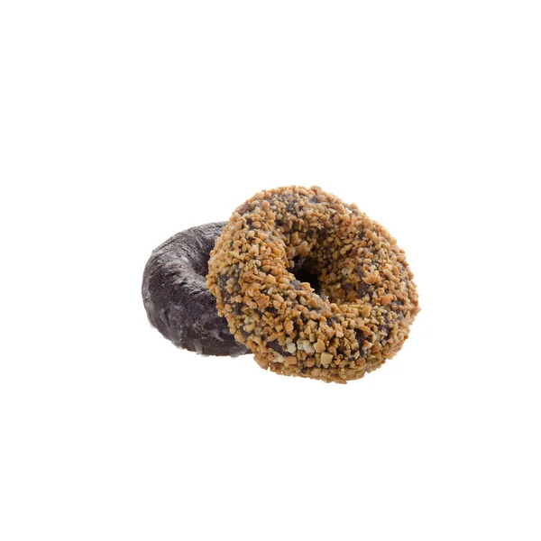 Donut Rosquinha Isolada Sobre Fundo Branco — Fotografia de Stock