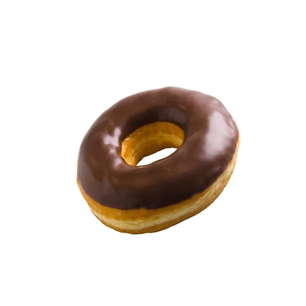 Donut Oder Donut Mit Konzept Auf Hintergrund — Stockfoto