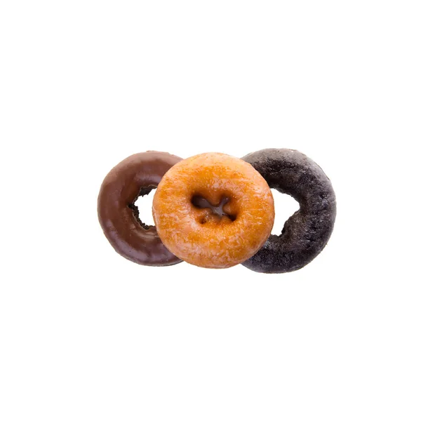 Donut Donut Com Conceito Fundo — Fotografia de Stock