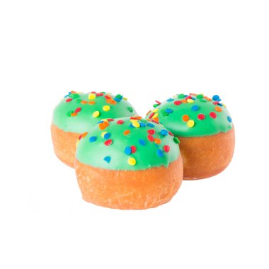 çörek veya bir arka plan üzerinde konsepti ile çörek